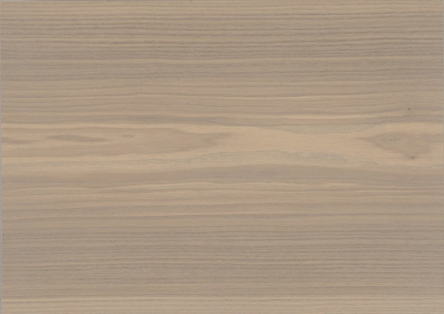 Muestra de Dinesen Fresno (Ash) con acabado Aceite de color Light Grey