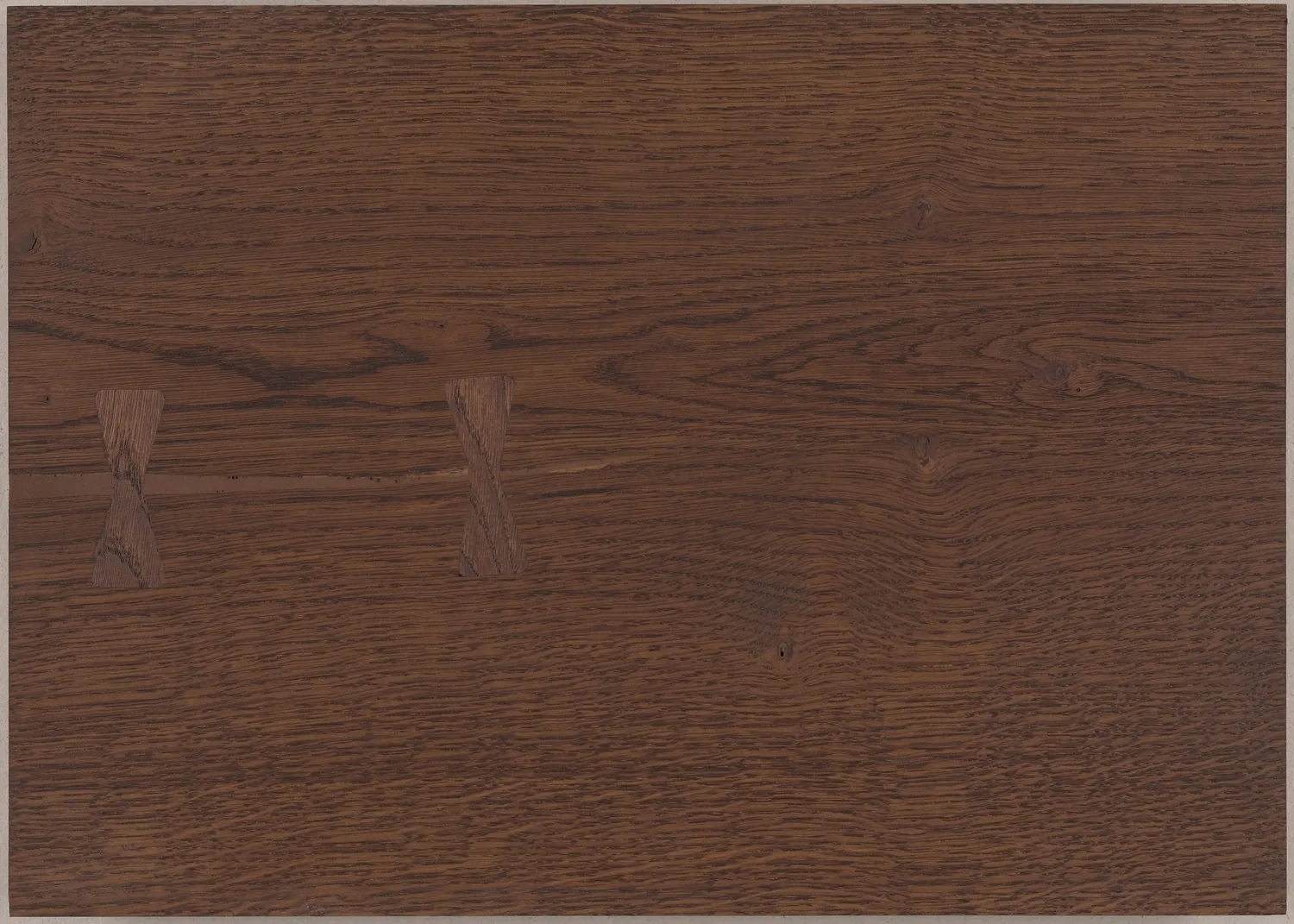 Muestra de Dinesen HeartOak con acabado Aceite de color Clay
