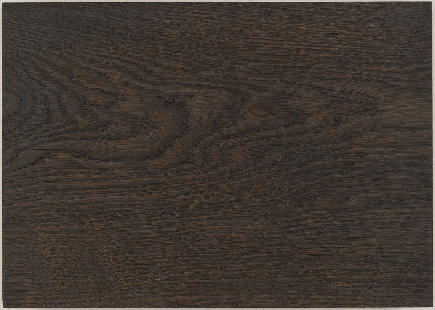 Muestra de Dinesen Oak (roble) con acabado Aceite de color Graphite